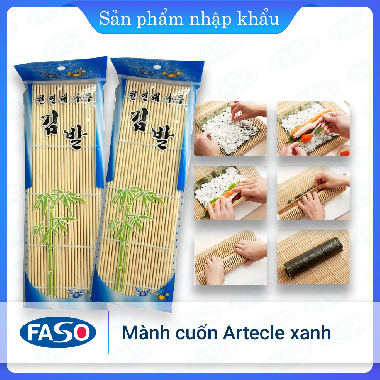 Mành cuốn Artecle xanh (김발)